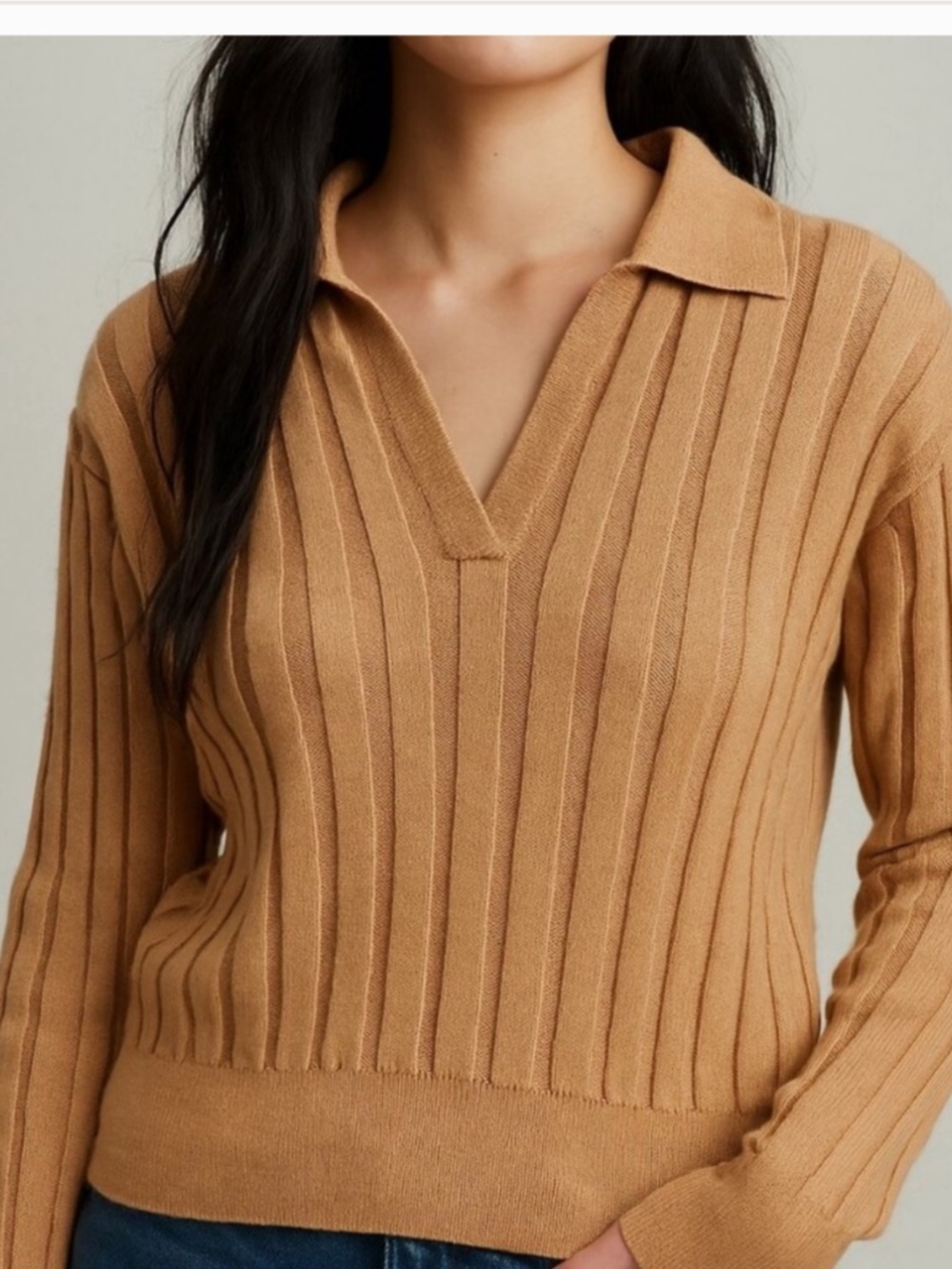 Frank & Oak Ribbed Merino Wool Sweater